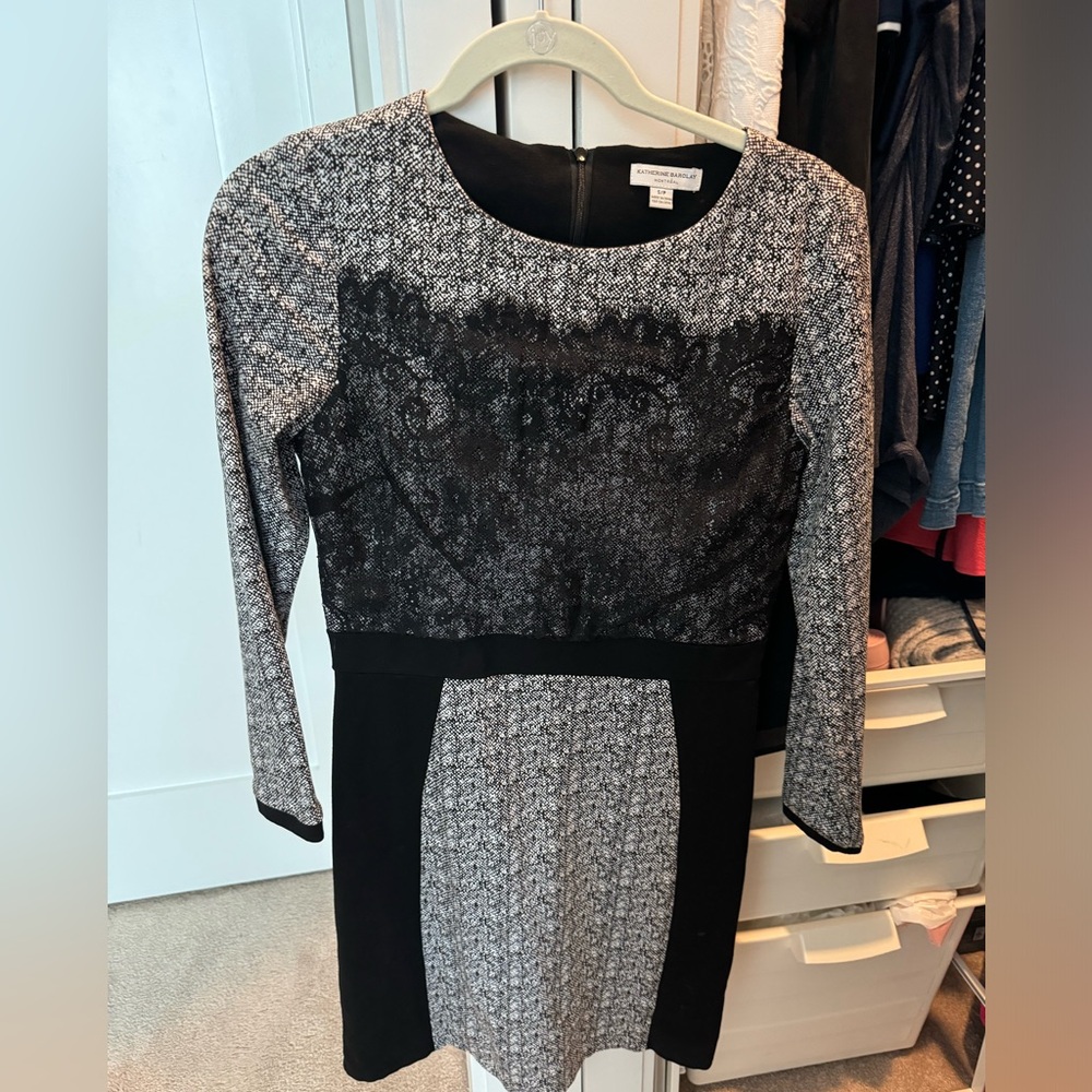 Knee length midi dress